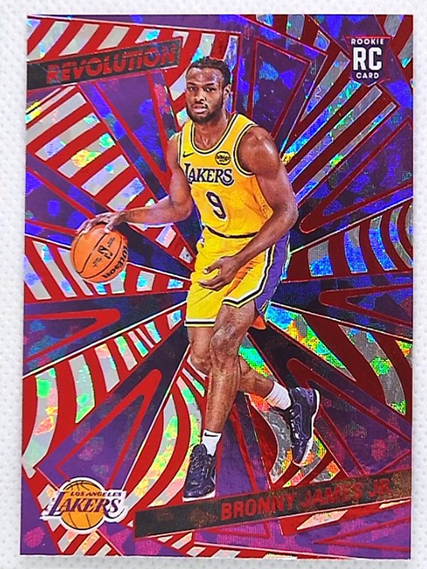 2024-25 Panini Revolution – Chinese New Year #118 Bronny James Jr.