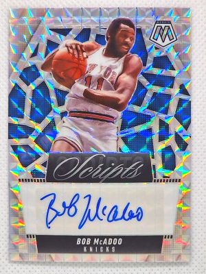 2024-25 Panini Mosaic – Scripts #MS-BMA Bob McAdoo AU