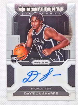 2021-22 Panini Prizm – Sensational Signatures #SS-DAY Day’Ron Sharpe AU