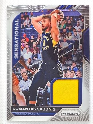 2020-21 Panini Prizm – Sensational Swatches #SSW-DSA Domantas Sabonis MEM