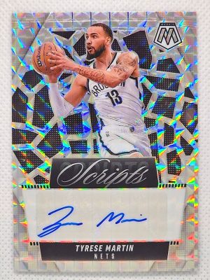 2024-25 Panini Mosaic – Scripts #MS-TMB Tyrese Martin AU