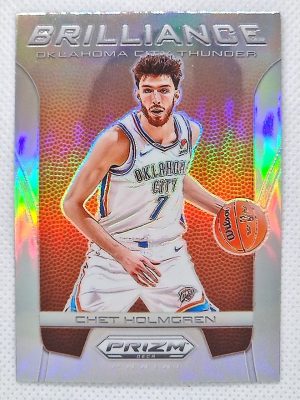 2023-24 Panini Prizm Deca – Brilliance Prizms Silver #10 Chet Holmgren