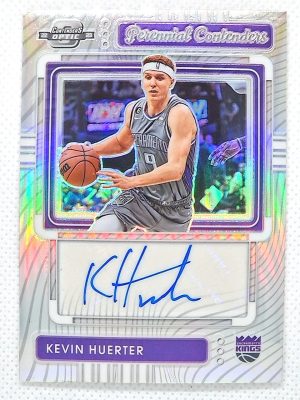 2022-23 Panini Contenders Optic – Perennial Contenders Autographs #PCA-KVH Kevin Huerter AU, SN99