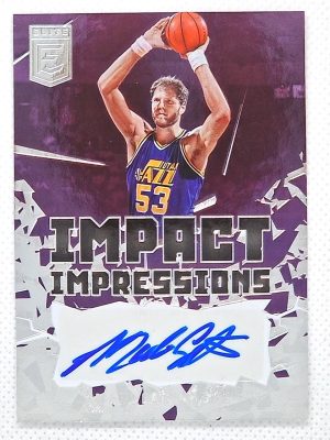 2021-22 Donruss Elite – Impact Impressions #II-MEA Mark Eaton AU