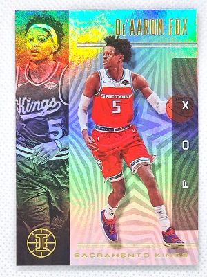 2019-20 Panini Illusions #7 De’Aaron Fox