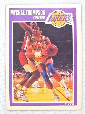 1989-90 Fleer #79 Mychal Thompson