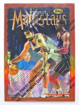 1996-97 Finest – Refractors #202 Vlade Divac BRZ, MS