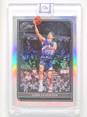2021-22 Panini One and One #159 John Stockton SN99