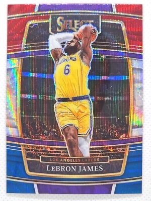 2021-22 Panini Select – Tri-Color #100 LeBron James