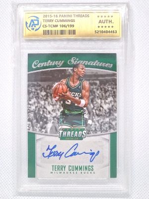 2015-16 Panini Threads – Century Signatures #CS-TCM Terry Cummings AU, SN199