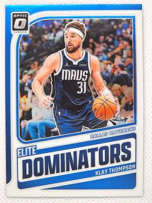 2024-25 Donruss Optic – Elite Dominators #3 Klay Thompson