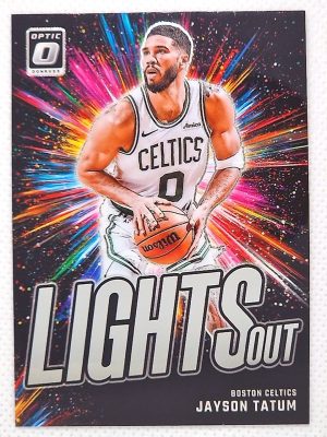 2024-25 Donruss Optic – Lights Out #12 Jayson Tatum