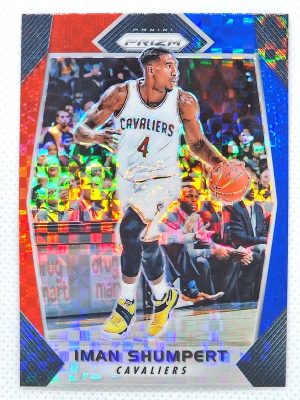 2017-18 Panini Prizm – Prizms Red White and Blue #197 Iman Shumpert
