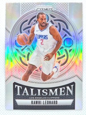 2024-25 Panini Prizm – Talismen Prizms Silver #18 Kawhi Leonard