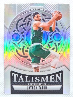 2024-25 Panini Prizm – Talismen Prizms Silver #9 Jayson Tatum