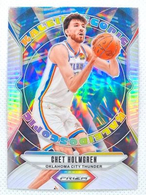 2024-25 Panini Prizm – Kaleidoscopic Prizms Silver #15 Chet Holmgren
