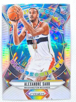 2024-25 Panini Prizm – Kaleidoscopic Prizms Silver #26 Alexandre Sarr