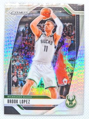2024-25 Panini Prizm – Prizms Hyper #74 Brook Lopez