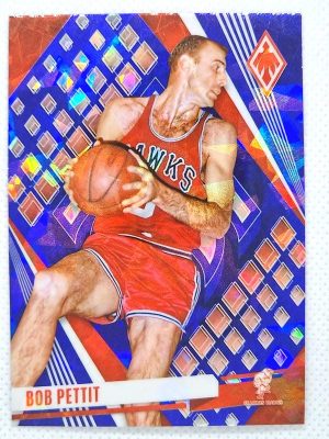 2023-24 Panini Phoenix – Phoenix Blue Ice #217 Bob Pettit