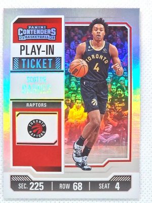 2023-24 Panini Contenders – Play-In Ticket #37 Scottie Barnes