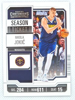 2023-24 Panini Contenders – Season Ticket Retail #1 Nikola Jokic