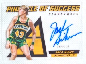 2013-14 Pinnacle – Pinnacle of Success Autographs #40 Jack Sikma AU, SN199