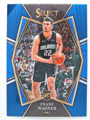2021-22 Panini Select – Blue (Retail) #120 Franz Wagner RC