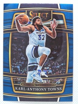 2021-22 Panini Select – Blue (Retail) #10 Karl-Anthony Towns