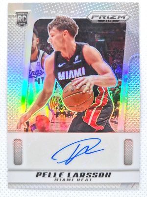 2024-25 Panini Prizm Deca – Signatures Silver #PDS-PEL Pelle Larsson AU
