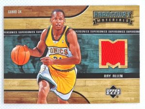2006-07 Upper Deck Hardcourt – Materials #HM-RA Ray Allen MEM