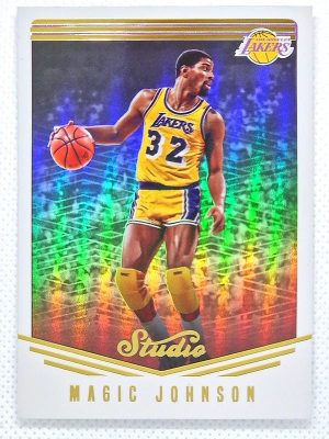 2016-17 Panini Studio #51 Magic Johnson