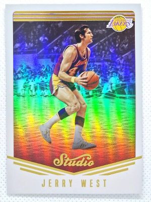 2016-17 Panini Studio #64 Jerry West