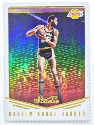 2016-17 Panini Studio #54 Kareem Abdul-Jabbar