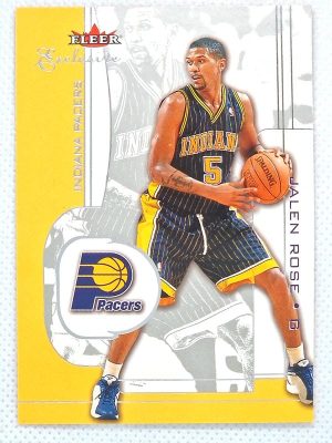 2001-02 Fleer Exclusive #58 Jalen Rose