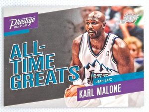2017-18 Panini Prestige – All-Time Greats #15 Karl Malone