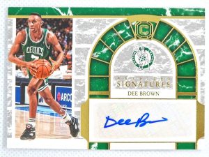 2018-19 Panini Cornerstones – Keystone Signatures #KS-DBR Dee Brown AU, SN129