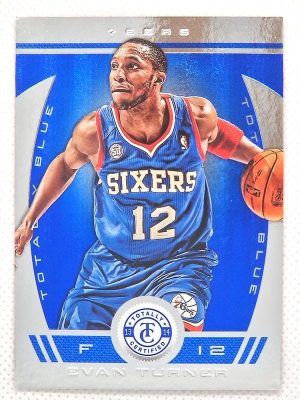 2013-14 Panini Totally Certified – Blue #31 Evan Turner SN49
