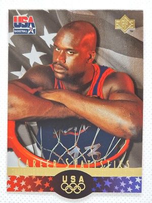 1996 Upper Deck USA – SP Career Statistics #S5 Shaquille O’Neal