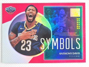 2018-19 Panini Status – Symbols Red #8 Anthony Davis