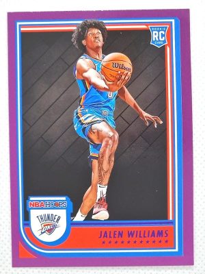 2022-23 Hoops – Purple #242 Jalen Williams RC