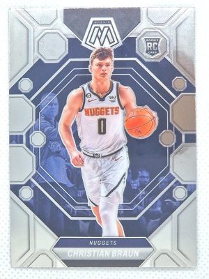 2022-23 Panini Mosaic #240 Christian Braun RC