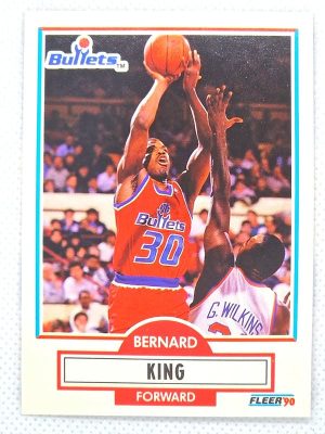 1990-91 Fleer #194 Bernard King