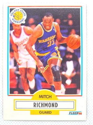 1990-91 Fleer #67 Mitch Richmond