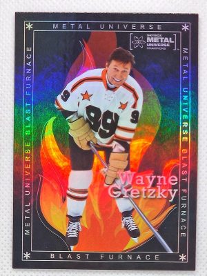 2021 SkyBox Metal Universe Champions – Blast Furnace #BF-5 Wayne Gretzky