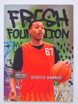 2021 SkyBox Metal Universe Champions – Fresh Foundation #FF2 Scottie Barnes