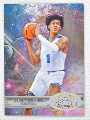 2021 SkyBox Metal Universe Champions – 1997-98 Retro #RB-34 Jalen Johnson