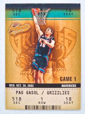 2002-03 Fleer Authentix #54 Pau Gasol