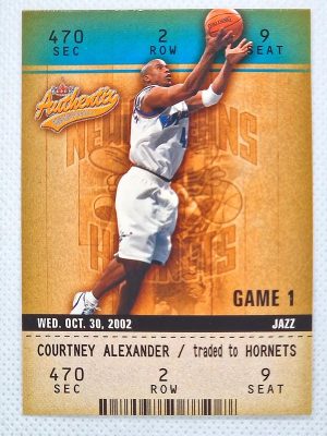 2002-03 Fleer Authentix #44 Courtney Alexander