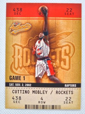 2002-03 Fleer Authentix #3 Cuttino Mobley