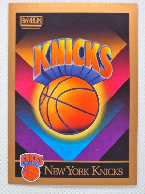 1990-91 SkyBox #345 New York Knicks Logo/Checklist CL